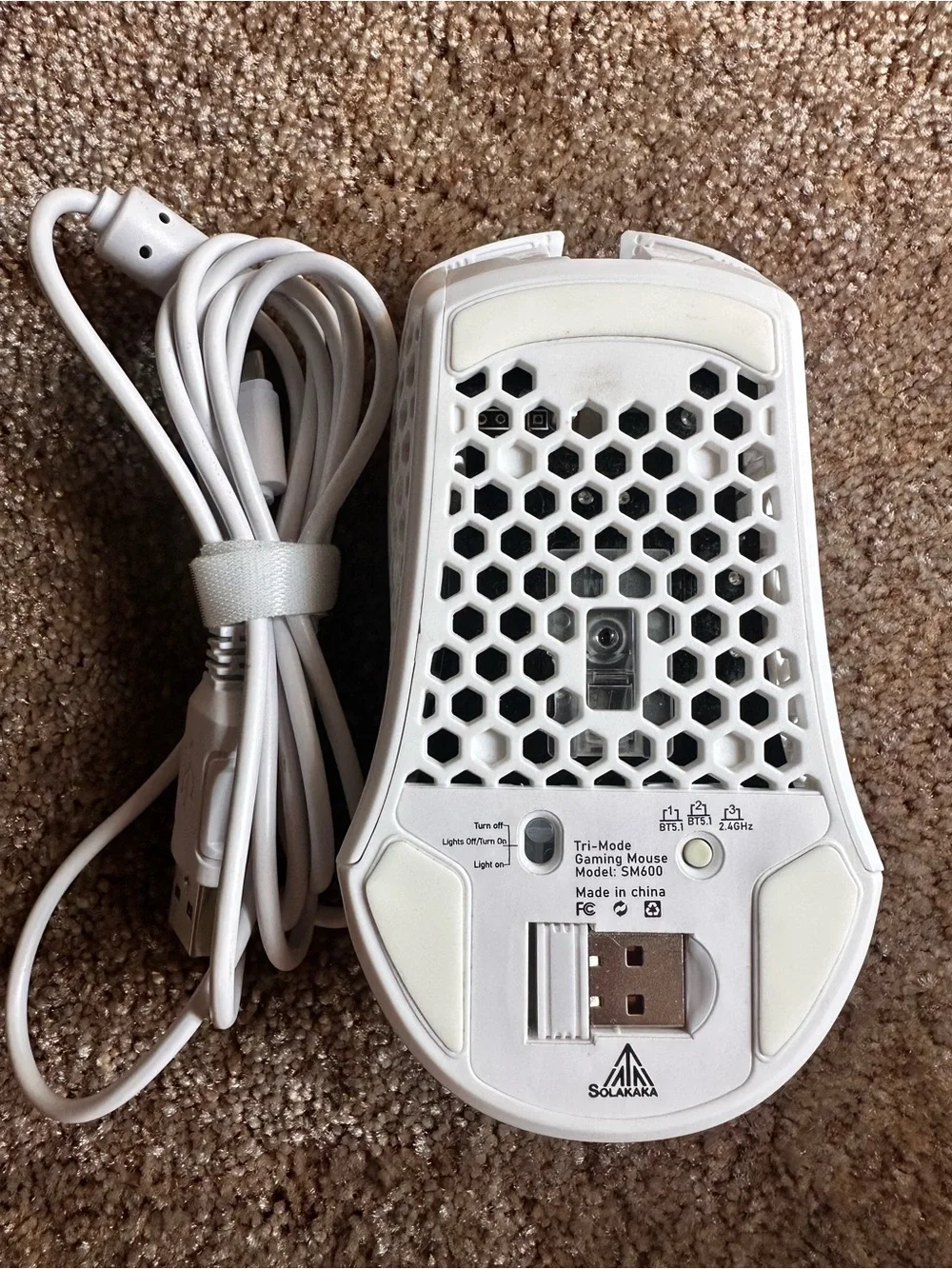 N/A white wired